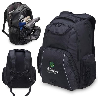 FORTRESS LAPTOP BACKPACK-BLACK (PRIME1969)