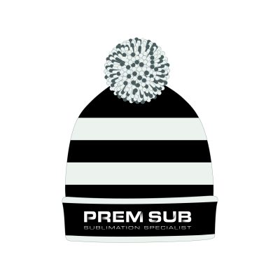 Accessories Knitted Beanie with Pompoms (PREMAC_SUB_BEANIE)