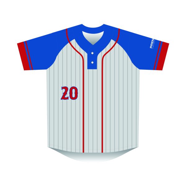 Baseball Jersey 2-Button (PREMBAS_JR_2-BUTTON)