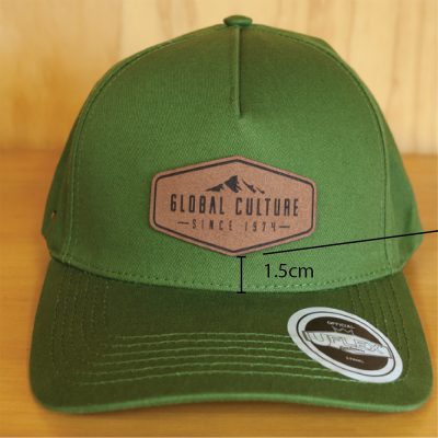 GC UFlex 5 Panel Snapback – Military Gr – Brown Patch (PREMGCU15518MG_DECBR)