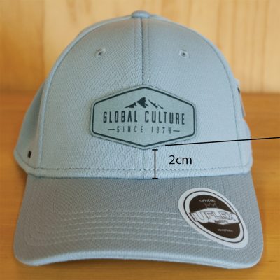 GC UFlex Recycled Cap – Grey – Grey Suede Patch (PREMGCU20603GR_DECSU)