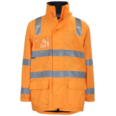 Aust. Rail Zip Off Sleeve Longline Jacket (JBSJBS6DARL)