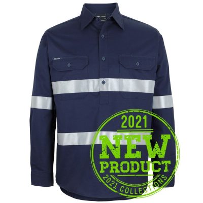 Close Front L/S 150G Work Shirt Reflective Tape (JBSJBS6HWCT)