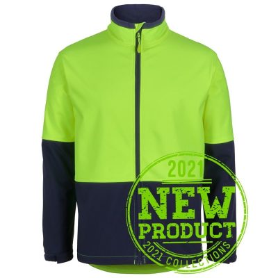 Hi Vis Water Resist Softshell Jacket (JBSJBS6HRJ)