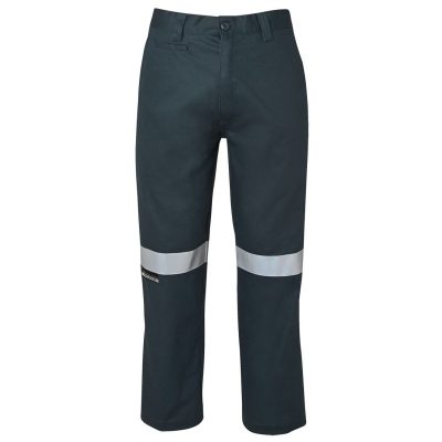 Mercerised Work Trouser with Reflective Tape (JBSJBS6MDNT)