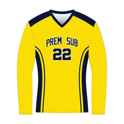 Volleyball Longsleeve T-Shirt (PREMVB_LS_TS)