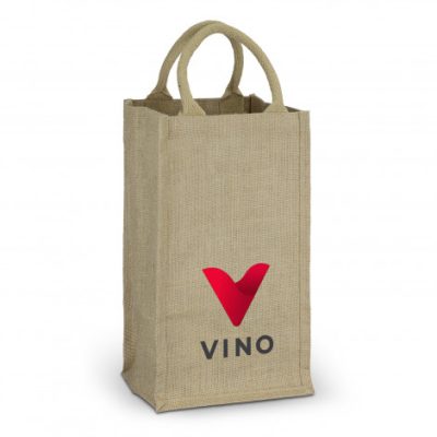 Jute Four Bottle Wine Carrier (TUA121997)