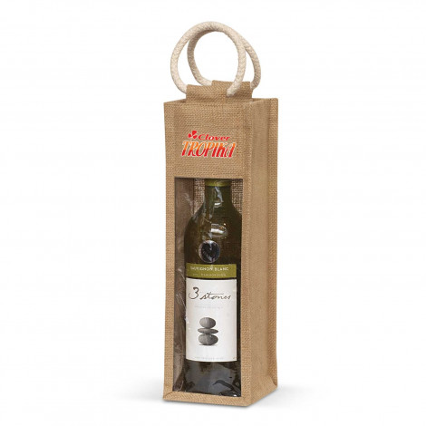 Serena Jute Wine Carrier (TUA108039)