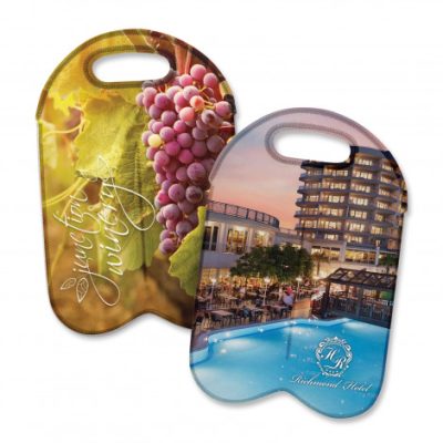 Neoprene Double Wine Cooler Bag - Full Colour (TUA110499)