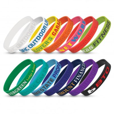 Silicone Wrist Band – Debossed (TUA112805)
