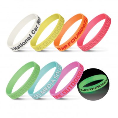 Silicone Wrist Band – Glow in the Dark (TUA112807)