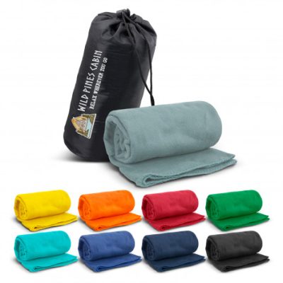 Glasgow Fleece Blanket in Carry Bag (TUA119417)