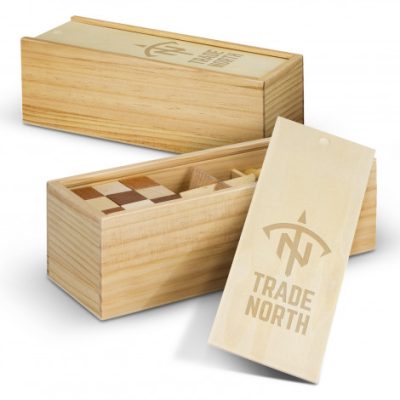 Wooden Brain Teaser Set (TUA121507)