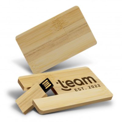 Bamboo Credit Card Flash Drive 8GB (TUA122325)