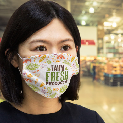 Reusable Face Mask Full Colour - Large (TUA200329)
