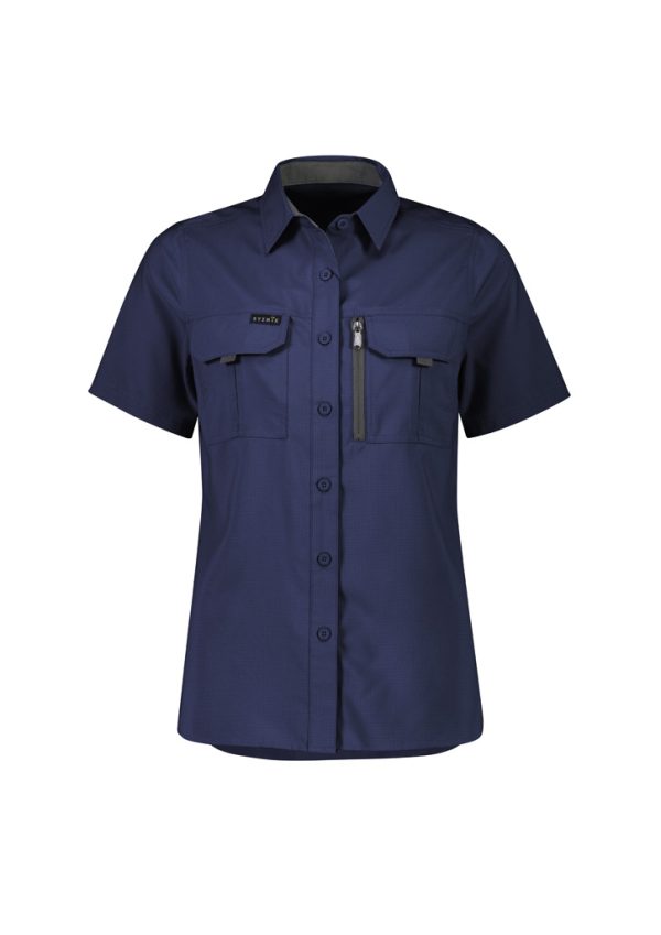 Womens Outdoor Short Sleeve Shirt (FBIZZW765)