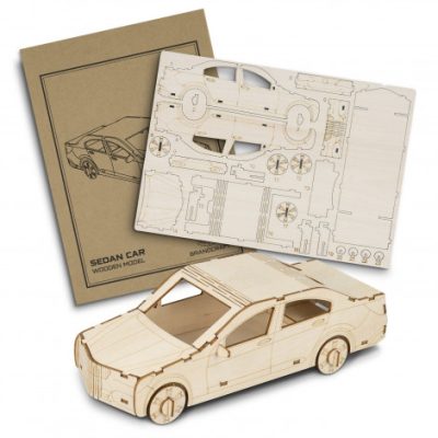 BRANDCRAFT Sedan Car Wooden Model (TUA124030)