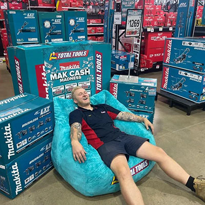Makita Bean Bag Gift Boost Promotions