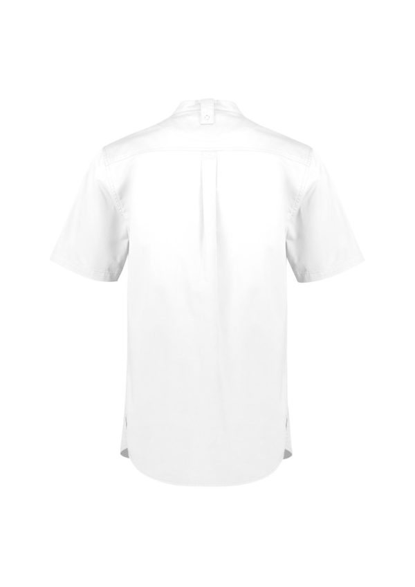 Mens Salsa Short Sleeve Chef Shirt (FBIZCH329MS)