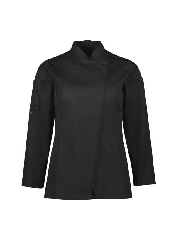 Womens Alfresco Long Sleeve Chef Jacket (FBIZCH330LL)