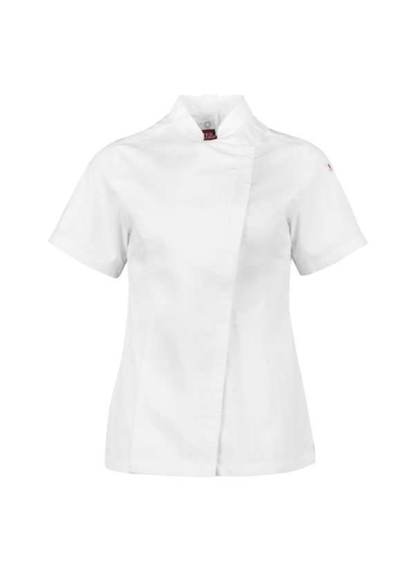 Womens Alfresco Short Sleeve Chef Jacket (FBIZCH330LS)