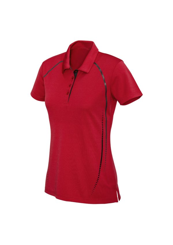 Womens Cyber Short Sleeve Polo (FBIZP604LS)