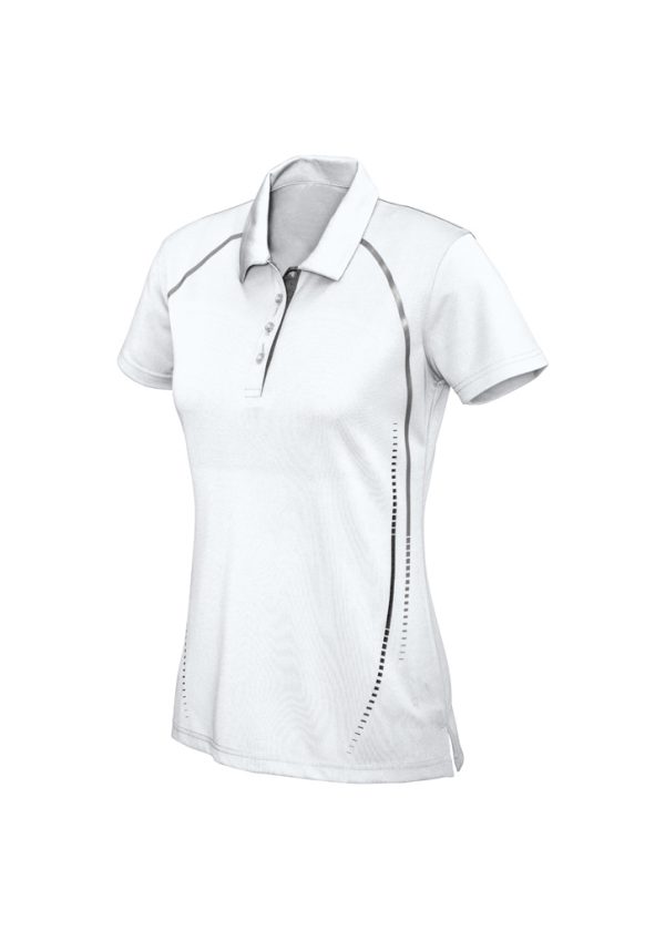 Womens Cyber Short Sleeve Polo (FBIZP604LS)