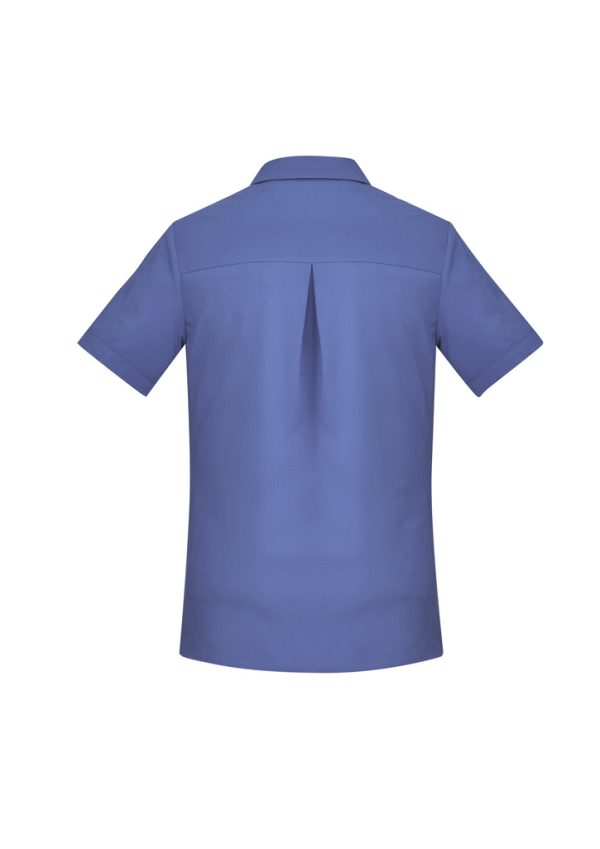 Womens Florence Plain Short Sleeve Shirt (FBIZCS947LS)