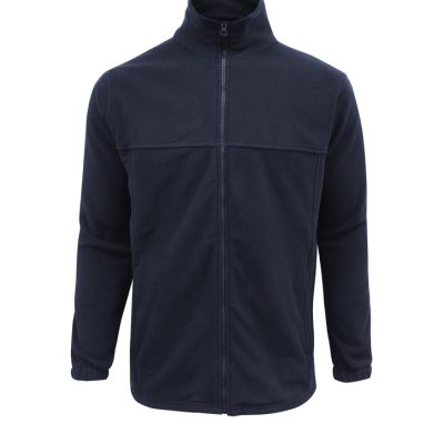 Mens Plain Micro Fleece Jacket (FBIZPF630)