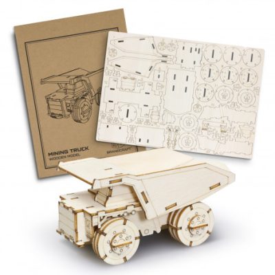 BRANDCRAFT Mining Truck Wooden Model (TUA126728)