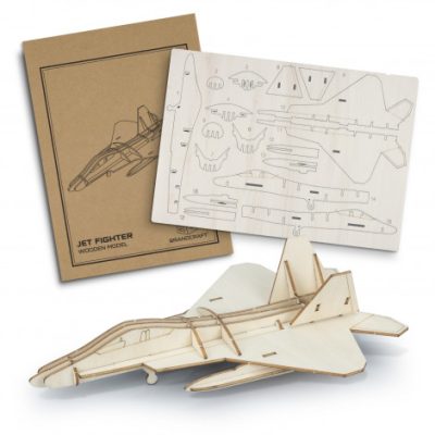 BRANDCRAFT Jet Fighter Wooden Model (TUA126729)