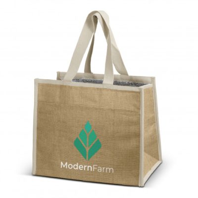 Lumi Jute Cooler Bag (TUA126875)