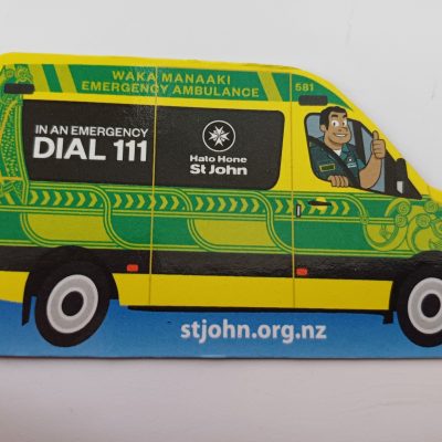 90 x 50mm Van Shape Fridge Magnet (CHOICE3362)