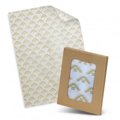 Custom Tissue Paper with Envelope – White (TUA127812)