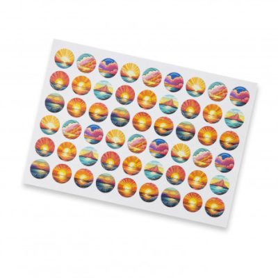 Sticker Sheet 26mm Circle – Matte (TUA127923)
