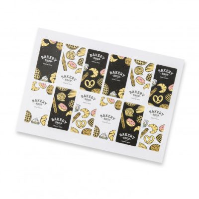 Sticker Sheet 40 x 80mm Rectangle – Matte (TUA127924)