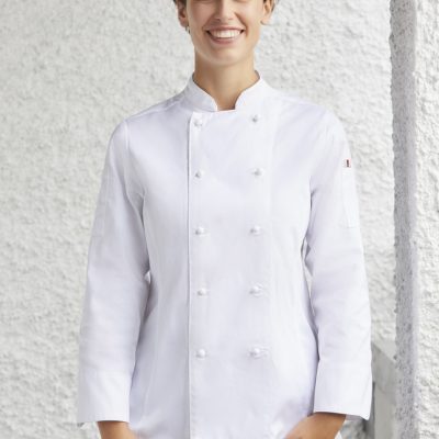 Womens Al Dente Long Sleeve Chef Jacket (FBIZCH230LL)