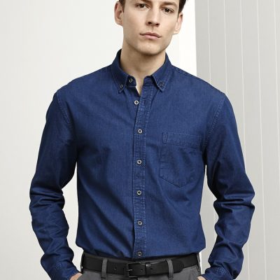 Mens Indie Long Sleeve Shirt (FBIZS017ML)