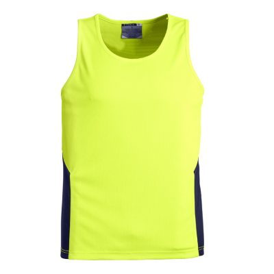 Mens Hi Vis Squad Singlet (FBIZZH239)