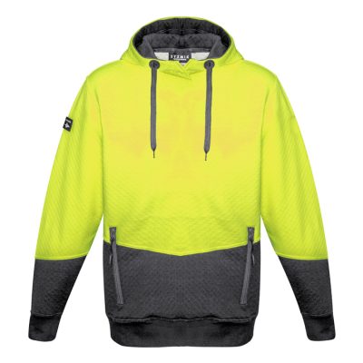Unisex Hi Vis Textured Jacquard Hoodie (FBIZZT477)