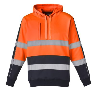 Unisex Hi Vis Stretch Taped Hoodie (FBIZZT483)