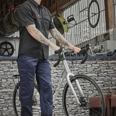 Mens Midweight Drill Cargo Pant (Regular) (FBIZZW001)