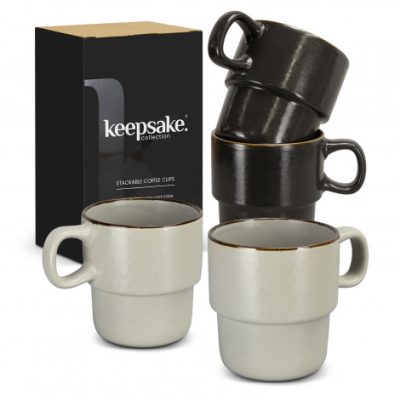 Keepsake Stackable Coffee Cup – Set of 2 (TUA128486)