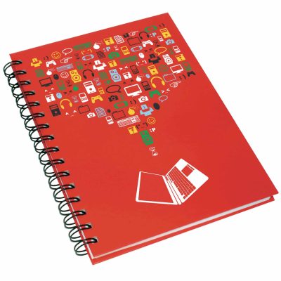 A4 Wiro (Spiral) Bound Note Book – Hard Cover (CHOICE3601)