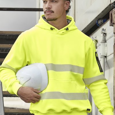 Unisex Streetworx Segmented Tape Water Resistant Hoodie (FBIZZT867)