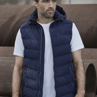 Unisex Streetworx Hooded Puffer Vest (FBIZZV245)