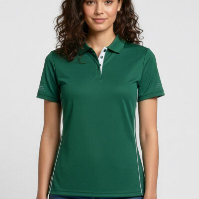 Womens Balance Short Sleeve Polo (FBIZP200LS)