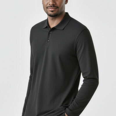 Crew Mens Long Sleeve Polo (FBIZP400ML)