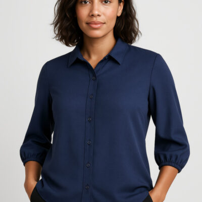 Womens Lucy 3/4 Sleeve Blouse (FBIZRB965LT)