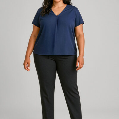 Womens Scuba Ponte Mid-rise Pull-on Pant (FBIZRGP304L)